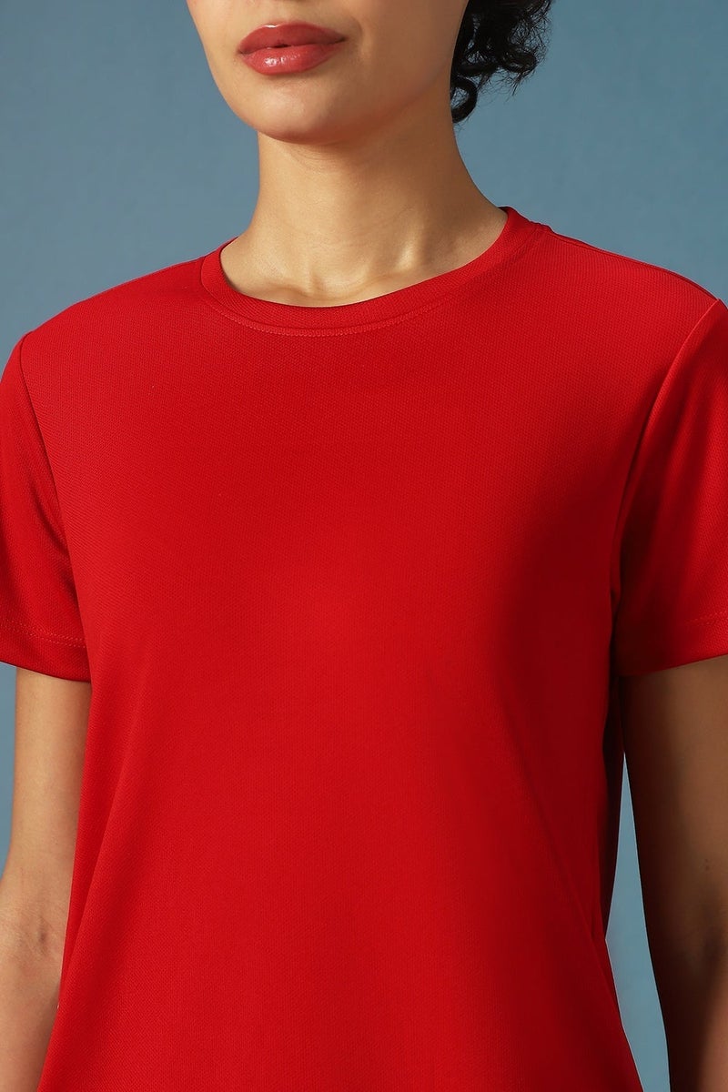 pump'd قميص نسائي عادي | كويك جافة | ملابس رياضية نشطة للتمرين| قمصان جري رياضيات سريعة الجفاف نصف كم قميص عادي برقبة دائرية - Image 5